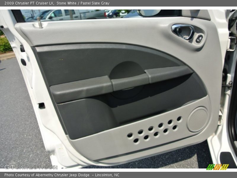 Stone White / Pastel Slate Gray 2009 Chrysler PT Cruiser LX