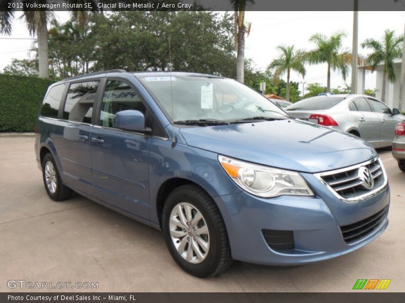 Glacial Blue Metallic / Aero Gray 2012 Volkswagen Routan SE