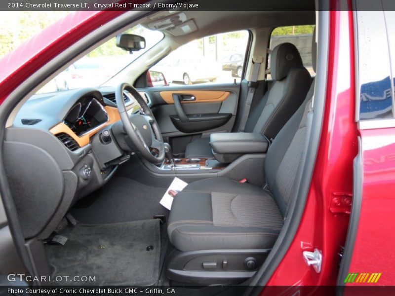Crystal Red Tintcoat / Ebony/Mojave 2014 Chevrolet Traverse LT