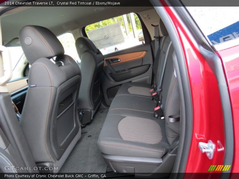 Crystal Red Tintcoat / Ebony/Mojave 2014 Chevrolet Traverse LT