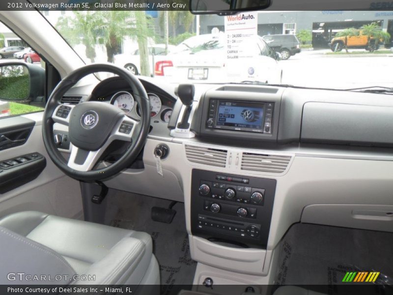 Glacial Blue Metallic / Aero Gray 2012 Volkswagen Routan SE
