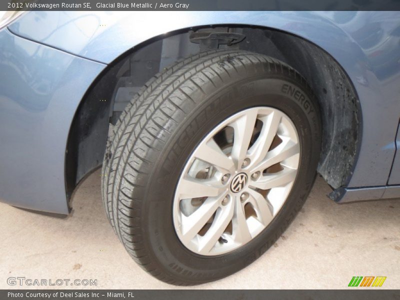 Glacial Blue Metallic / Aero Gray 2012 Volkswagen Routan SE