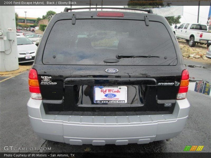 Black / Ebony Black 2006 Ford Escape Hybrid