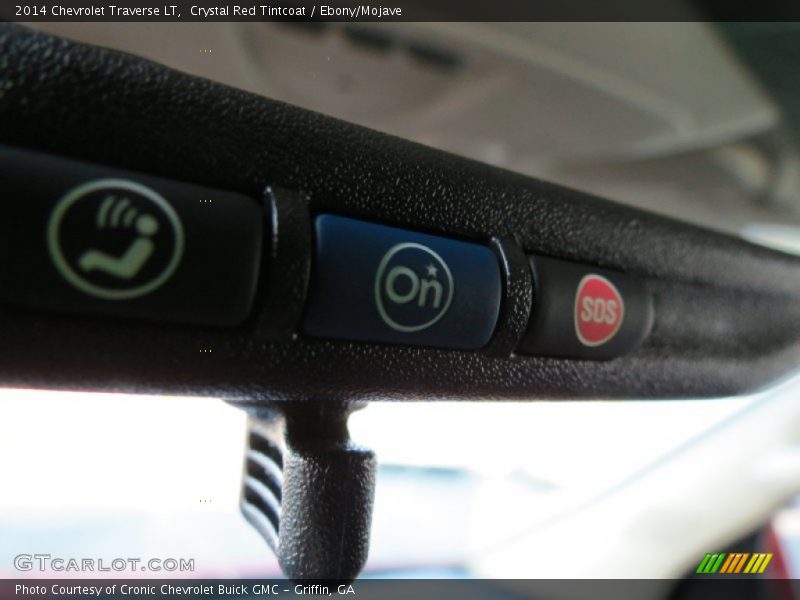 Crystal Red Tintcoat / Ebony/Mojave 2014 Chevrolet Traverse LT