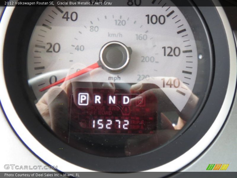 Glacial Blue Metallic / Aero Gray 2012 Volkswagen Routan SE