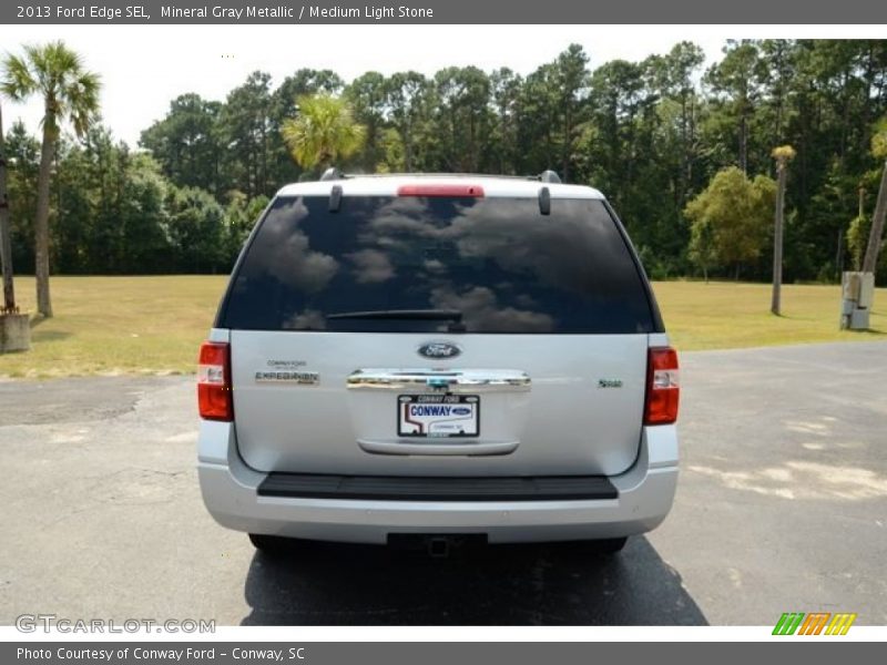 Mineral Gray Metallic / Medium Light Stone 2013 Ford Edge SEL