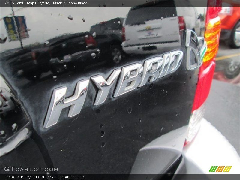 Black / Ebony Black 2006 Ford Escape Hybrid