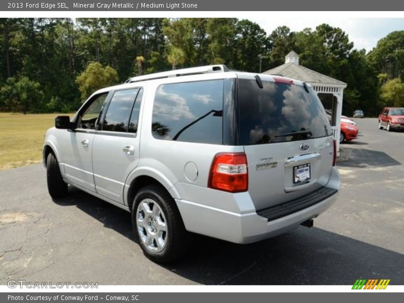 Mineral Gray Metallic / Medium Light Stone 2013 Ford Edge SEL