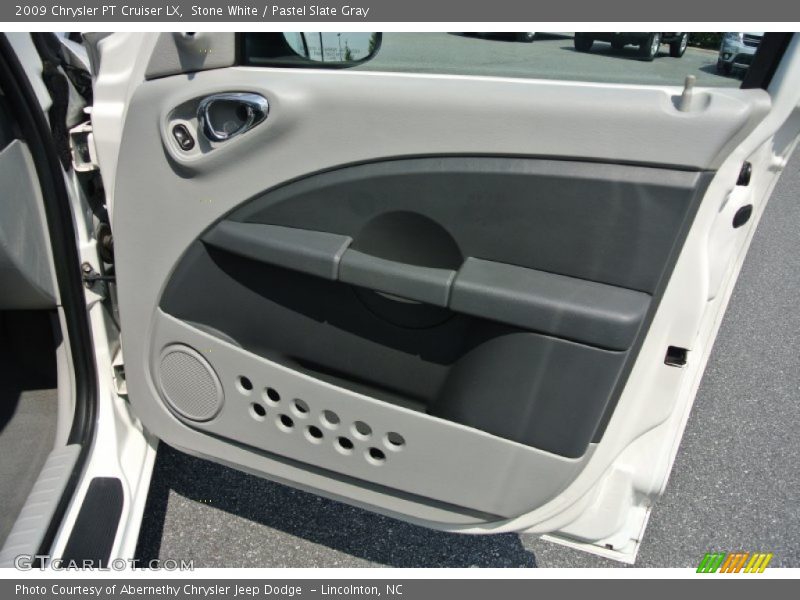 Stone White / Pastel Slate Gray 2009 Chrysler PT Cruiser LX