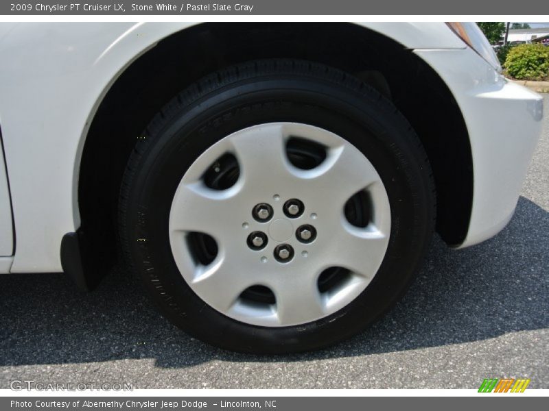 Stone White / Pastel Slate Gray 2009 Chrysler PT Cruiser LX
