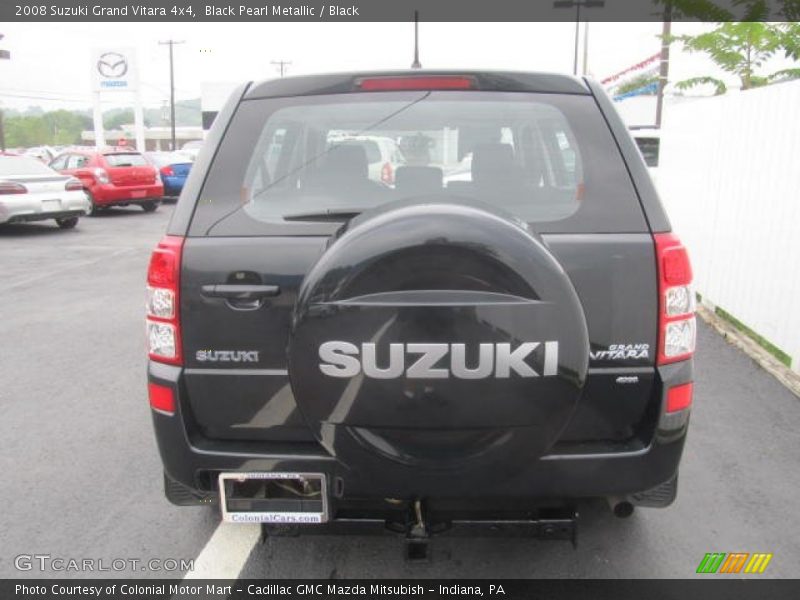 Black Pearl Metallic / Black 2008 Suzuki Grand Vitara 4x4