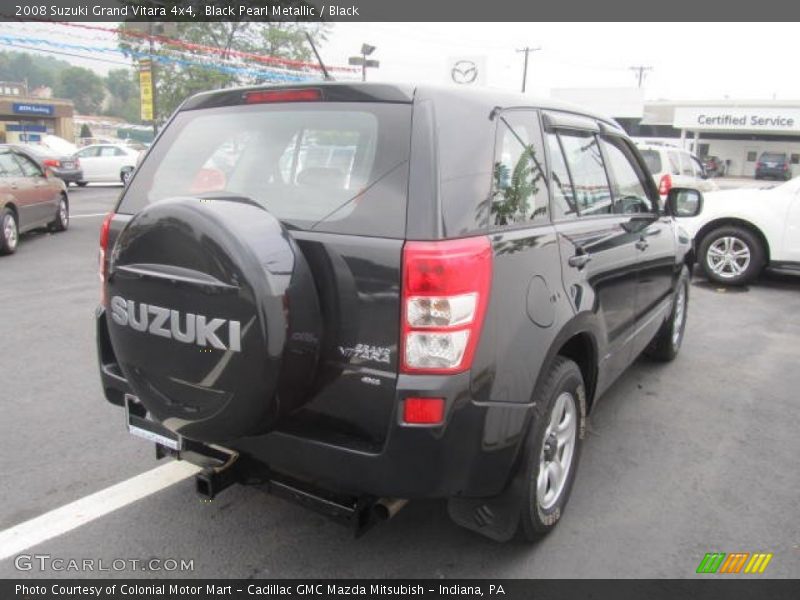 Black Pearl Metallic / Black 2008 Suzuki Grand Vitara 4x4