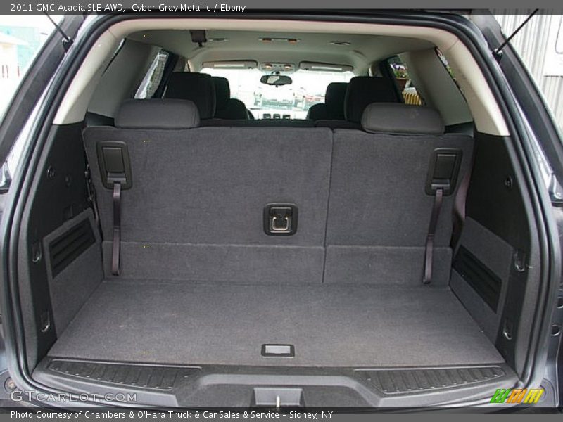 Cyber Gray Metallic / Ebony 2011 GMC Acadia SLE AWD