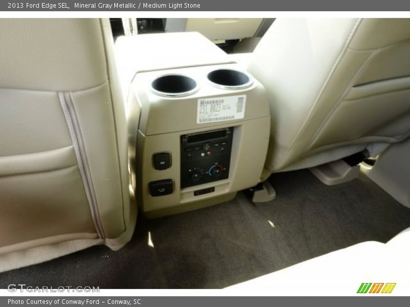 Mineral Gray Metallic / Medium Light Stone 2013 Ford Edge SEL