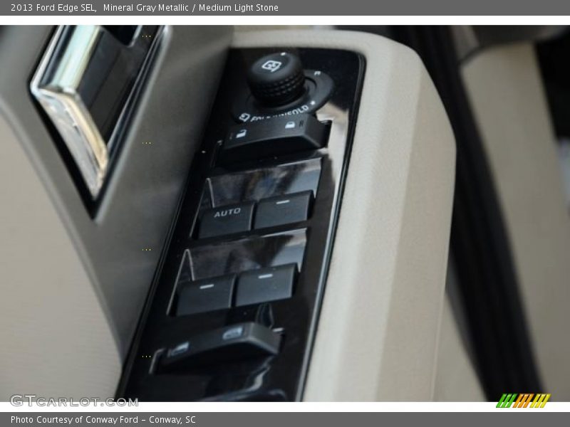 Mineral Gray Metallic / Medium Light Stone 2013 Ford Edge SEL