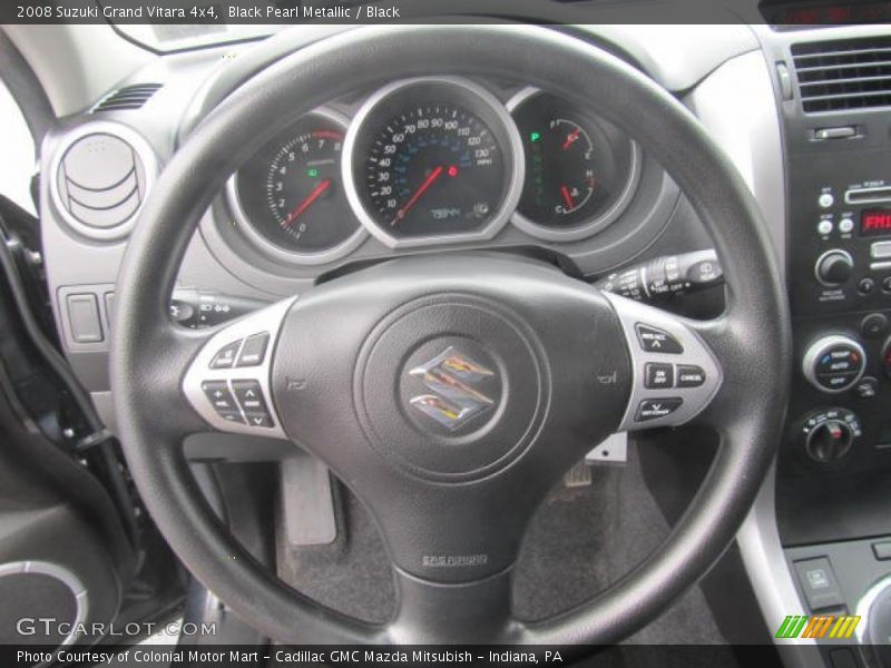 Black Pearl Metallic / Black 2008 Suzuki Grand Vitara 4x4