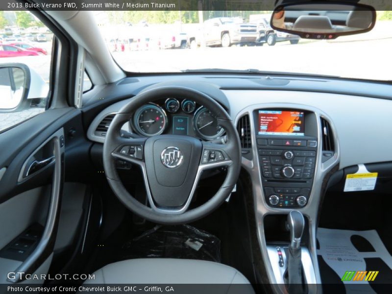 Summit White / Medium Titanium 2013 Buick Verano FWD