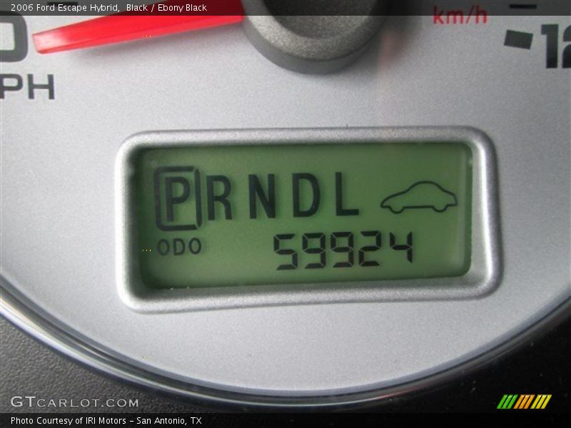 Black / Ebony Black 2006 Ford Escape Hybrid