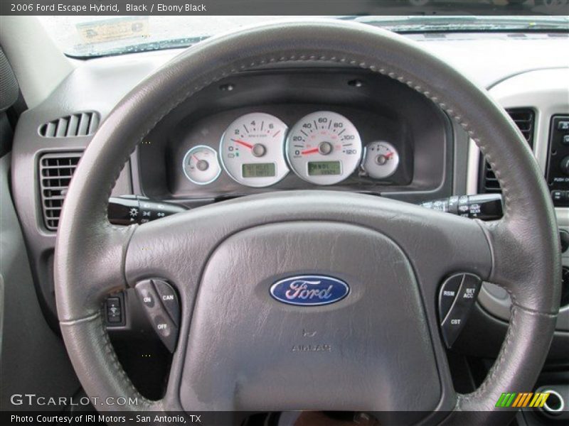 Black / Ebony Black 2006 Ford Escape Hybrid