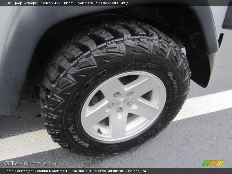 Bright Silver Metallic / Dark Slate Gray 2006 Jeep Wrangler Rubicon 4x4