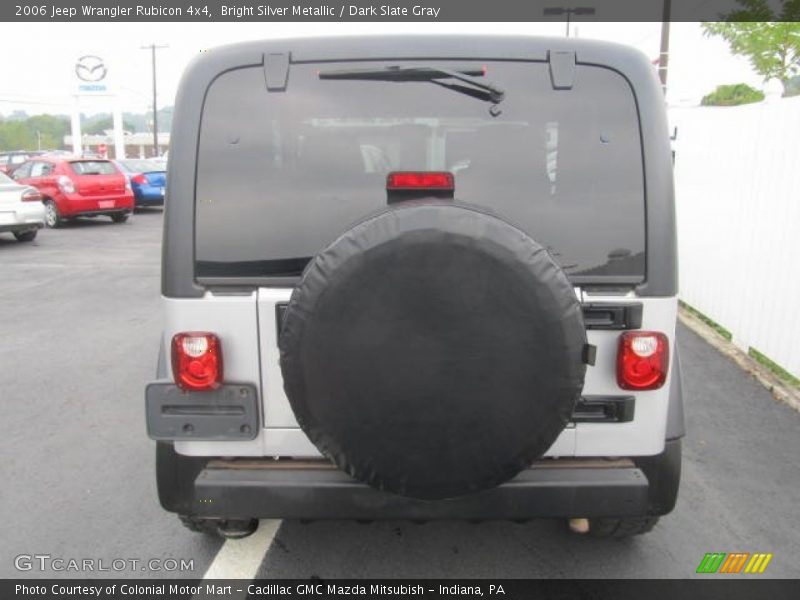 Bright Silver Metallic / Dark Slate Gray 2006 Jeep Wrangler Rubicon 4x4