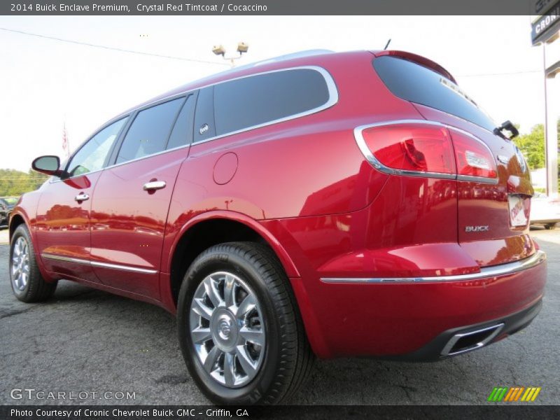 Crystal Red Tintcoat / Cocaccino 2014 Buick Enclave Premium