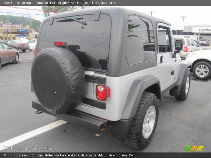 Bright Silver Metallic / Dark Slate Gray 2006 Jeep Wrangler Rubicon 4x4