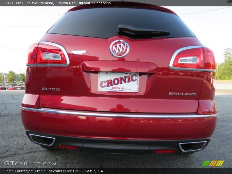 Crystal Red Tintcoat / Cocaccino 2014 Buick Enclave Premium