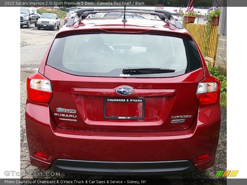 Camellia Red Pearl / Black 2013 Subaru Impreza 2.0i Sport Premium 5 Door