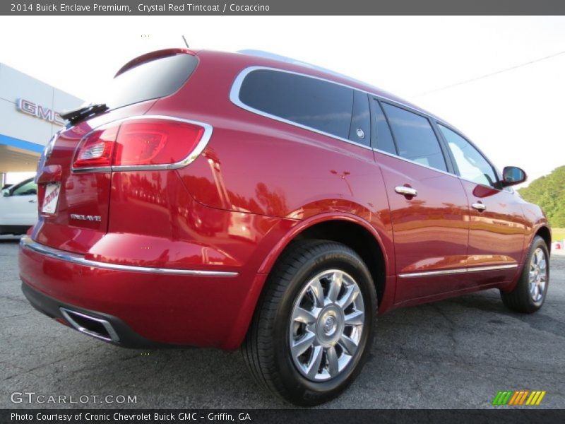 Crystal Red Tintcoat / Cocaccino 2014 Buick Enclave Premium