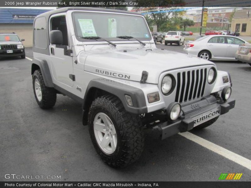 Bright Silver Metallic / Dark Slate Gray 2006 Jeep Wrangler Rubicon 4x4