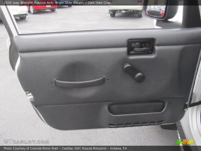 Bright Silver Metallic / Dark Slate Gray 2006 Jeep Wrangler Rubicon 4x4