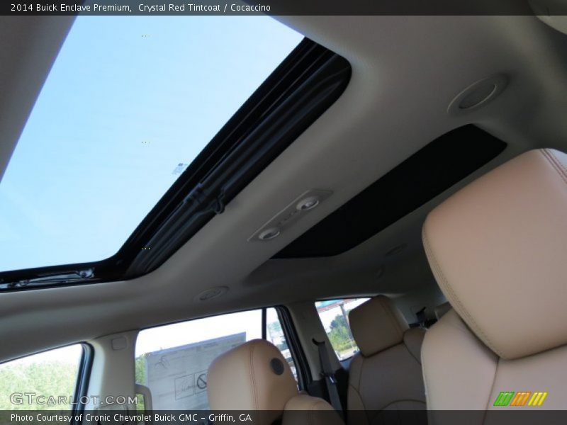 Crystal Red Tintcoat / Cocaccino 2014 Buick Enclave Premium