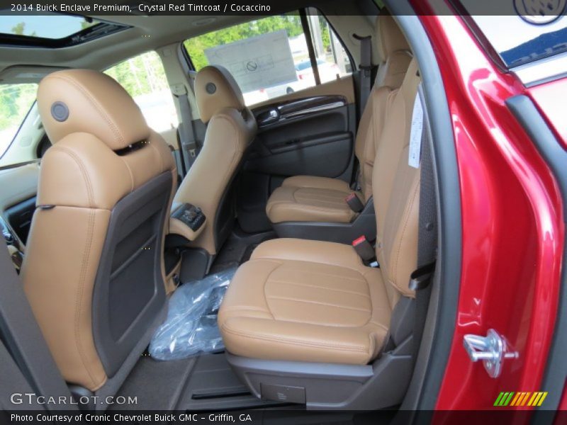 Crystal Red Tintcoat / Cocaccino 2014 Buick Enclave Premium