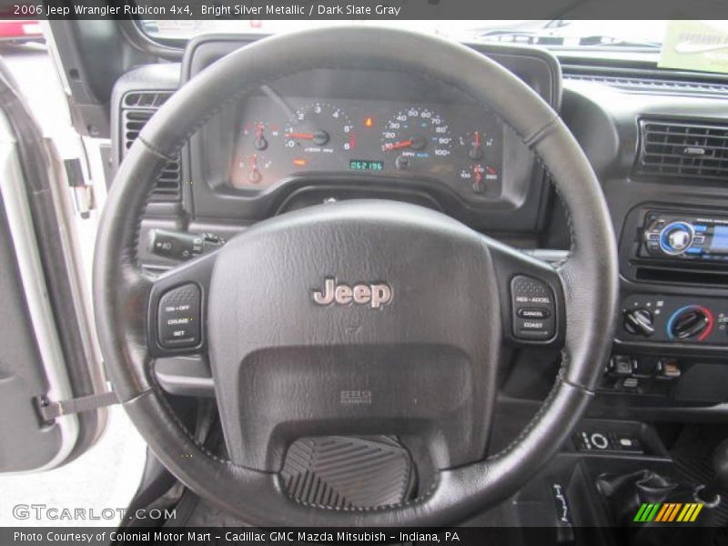 Bright Silver Metallic / Dark Slate Gray 2006 Jeep Wrangler Rubicon 4x4