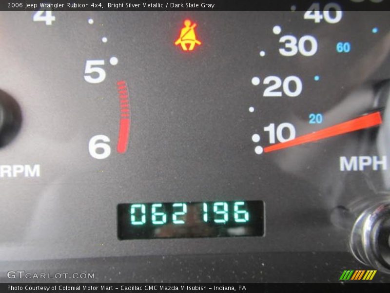 Bright Silver Metallic / Dark Slate Gray 2006 Jeep Wrangler Rubicon 4x4