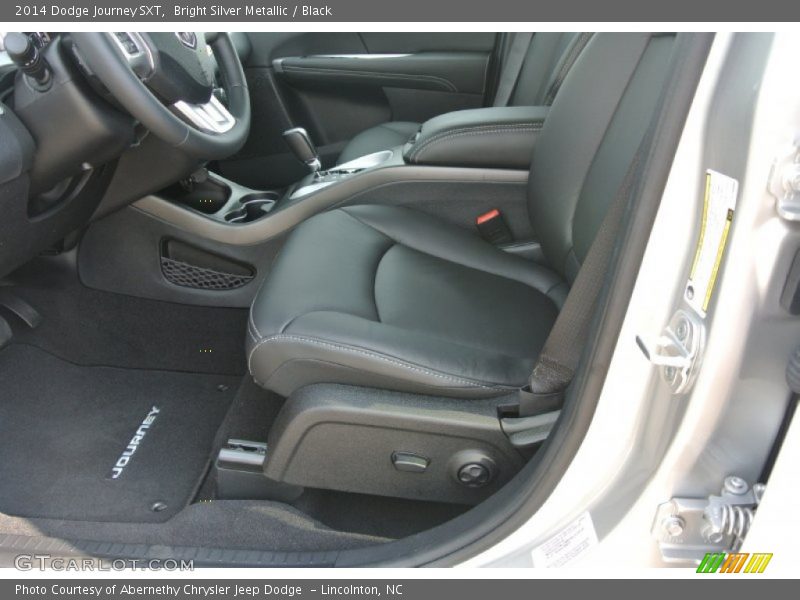 Bright Silver Metallic / Black 2014 Dodge Journey SXT