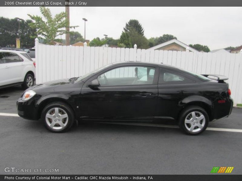 Black / Gray 2006 Chevrolet Cobalt LS Coupe