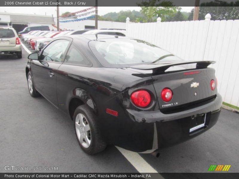 Black / Gray 2006 Chevrolet Cobalt LS Coupe