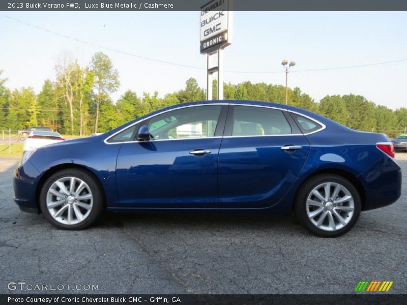 Luxo Blue Metallic / Cashmere 2013 Buick Verano FWD