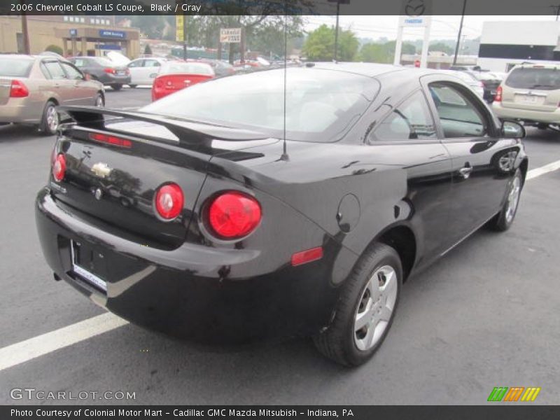 Black / Gray 2006 Chevrolet Cobalt LS Coupe