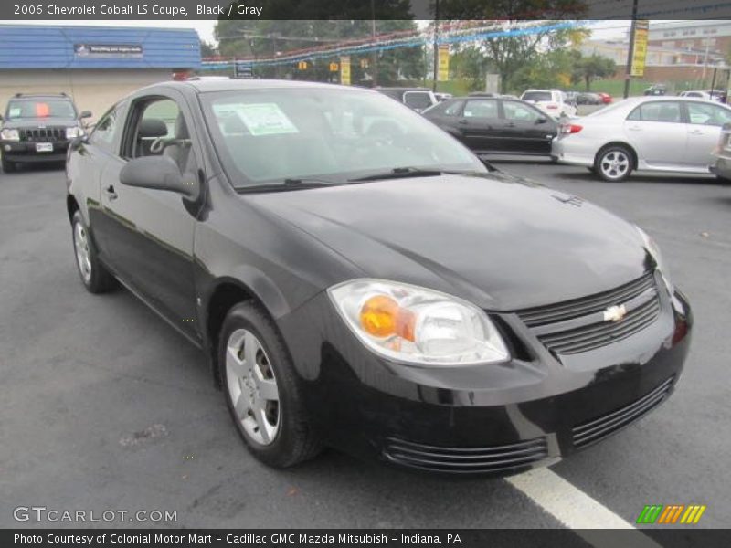 Black / Gray 2006 Chevrolet Cobalt LS Coupe