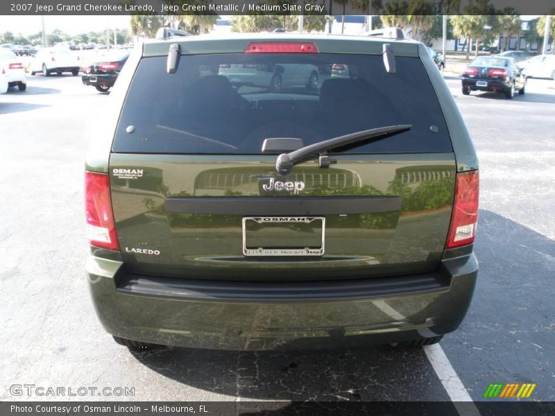 Jeep Green Metallic / Medium Slate Gray 2007 Jeep Grand Cherokee Laredo