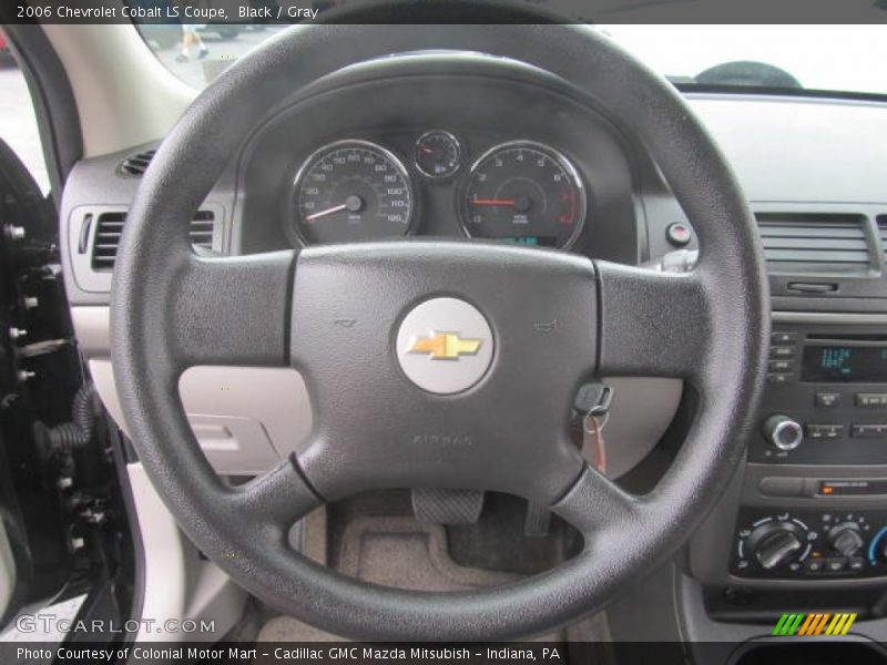 Black / Gray 2006 Chevrolet Cobalt LS Coupe