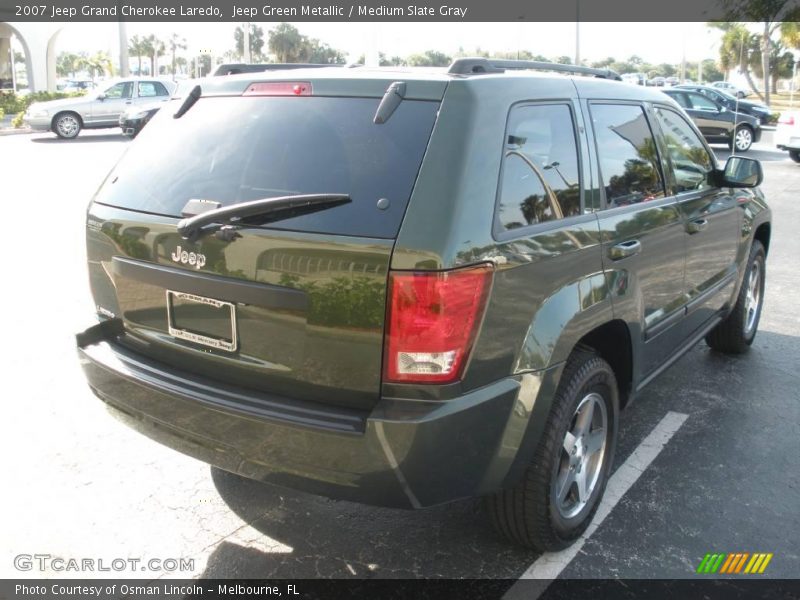 Jeep Green Metallic / Medium Slate Gray 2007 Jeep Grand Cherokee Laredo