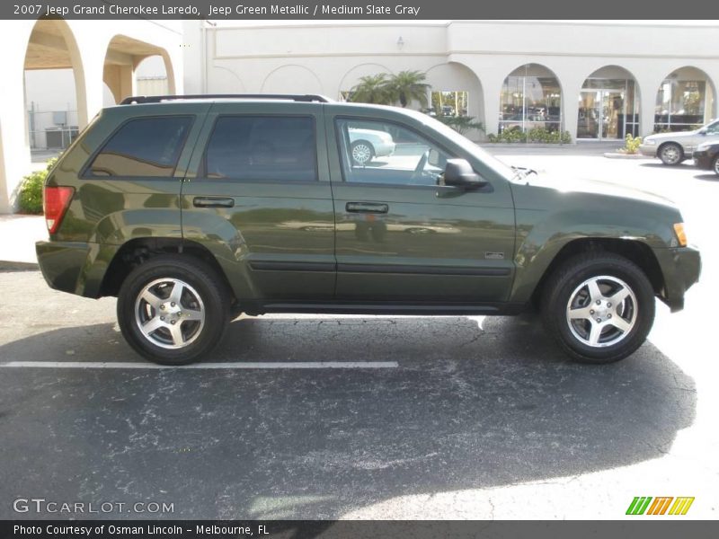 Jeep Green Metallic / Medium Slate Gray 2007 Jeep Grand Cherokee Laredo