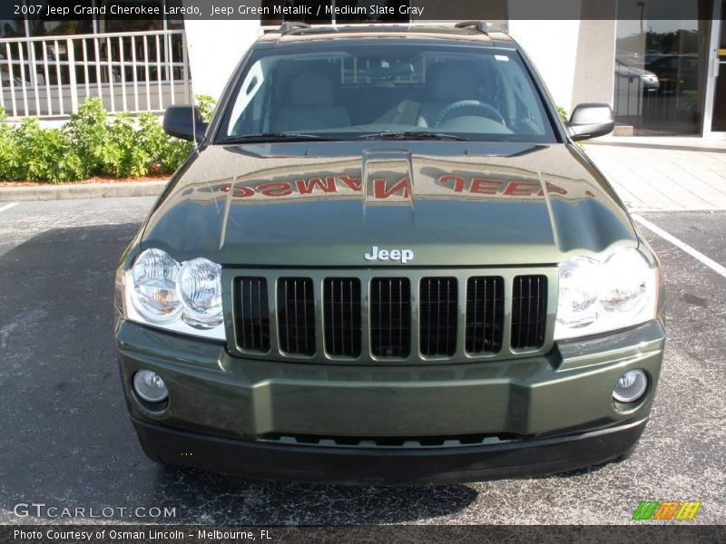 Jeep Green Metallic / Medium Slate Gray 2007 Jeep Grand Cherokee Laredo