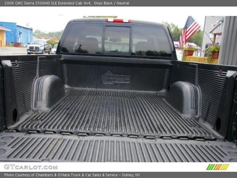Onyx Black / Neutral 2006 GMC Sierra 2500HD SLE Extended Cab 4x4