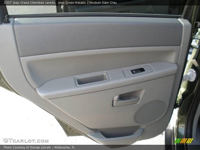 Jeep Green Metallic / Medium Slate Gray 2007 Jeep Grand Cherokee Laredo
