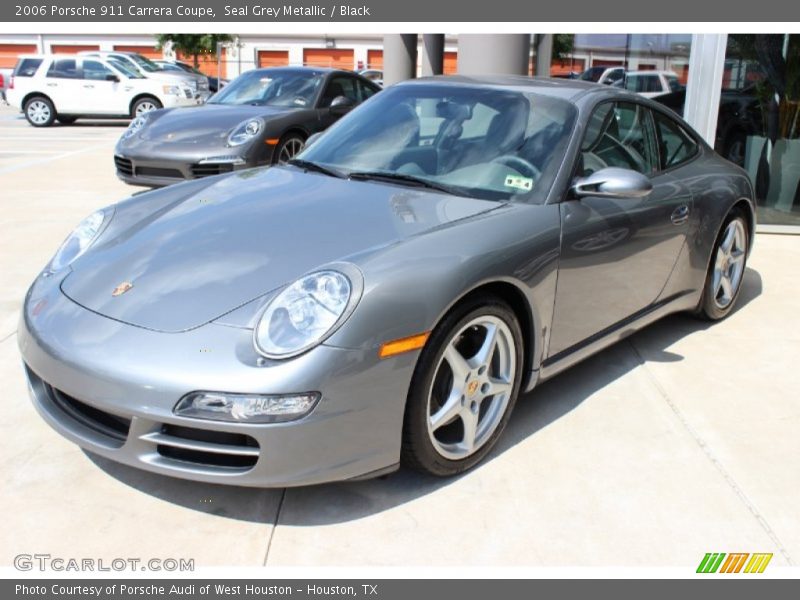 Seal Grey Metallic / Black 2006 Porsche 911 Carrera Coupe